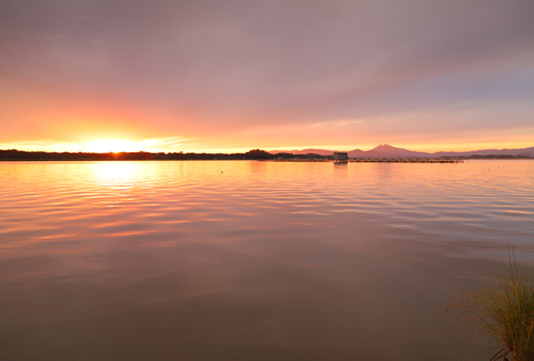水郷筑波国定公園 癒しの霞ヶ浦夕景